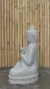  Product image 3 of the product “Seated Buddha made of Riverstone in Dharmachakra gesture of wheel of the teaching of the Dharma, H. 79cm. ”